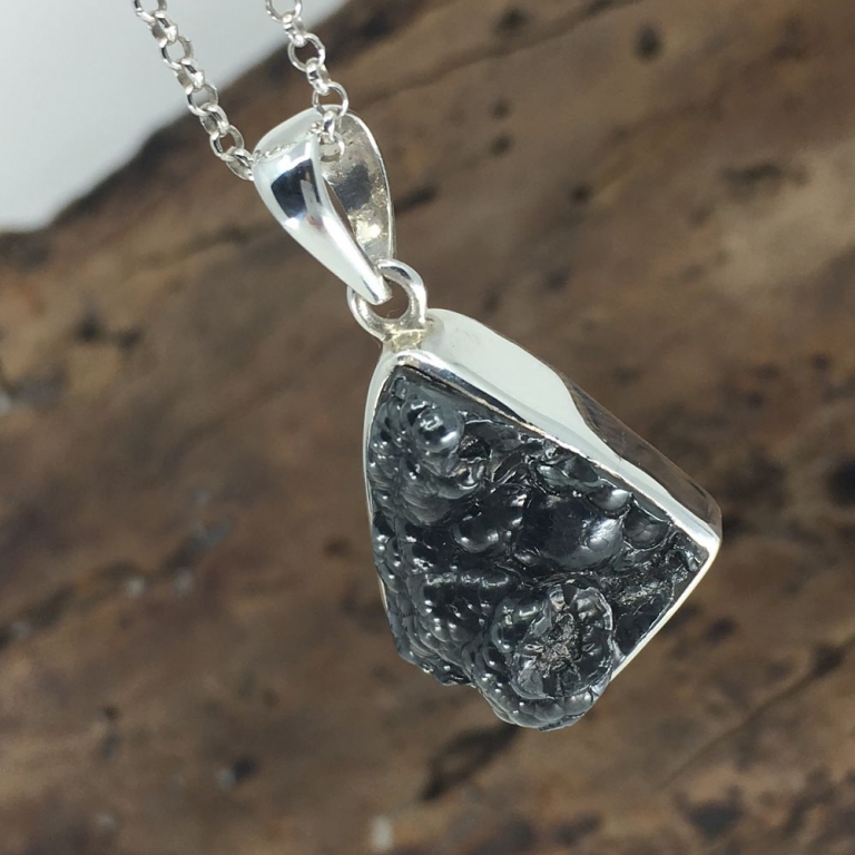 Hematite Pendant Quality Crystal Jewellery Conscious Stones