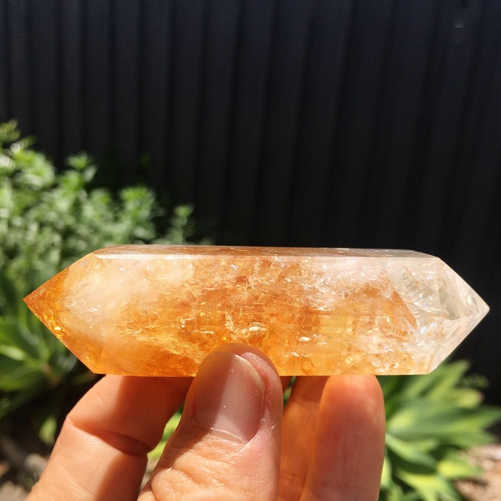 Citrine Double-Terminated side view