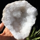 Calcite Clear Quartz Mini Geode's