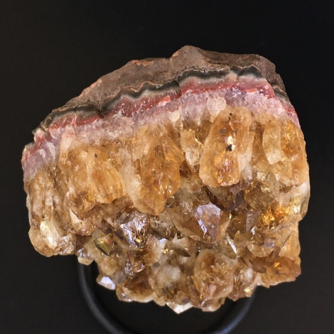 Citrine Cluster top view