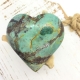 Chrysocolla Heart