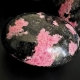 Rhodonite Palm Stone