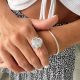 Moonstone Ring