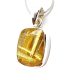 Rutile in Quartz Pendant