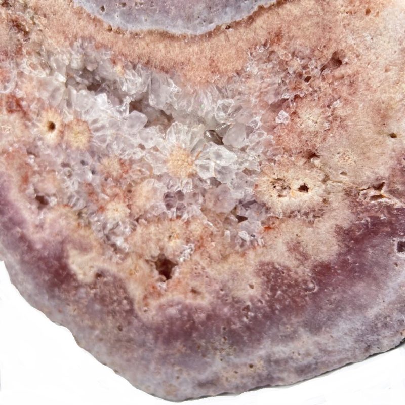 PInk Amethyst slab close up