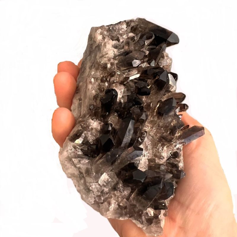 Smoky Quartz Cluster