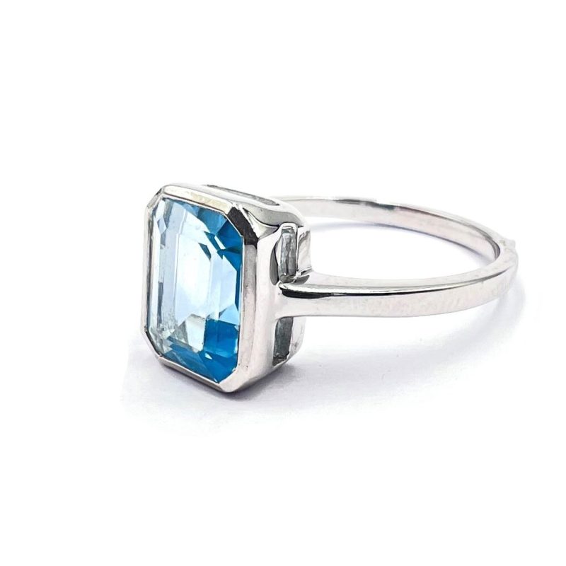 Topaz Blue Ring