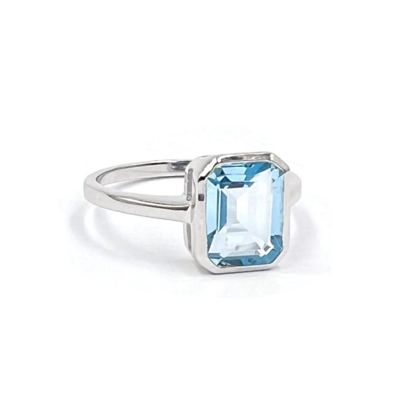 Topaz Blue Ring