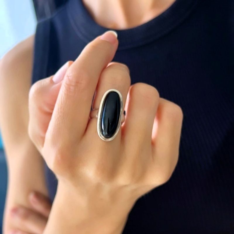 Onyx Black Ring