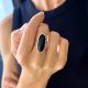 Onyx Black Ring