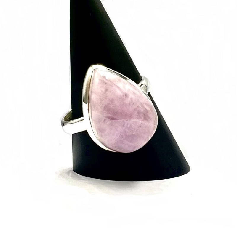 Kunzite Sterling Silver Ring