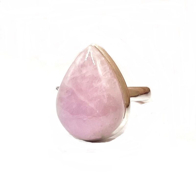 Kunzite Sterling Silver Ring