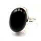 Onyx Oval Ring