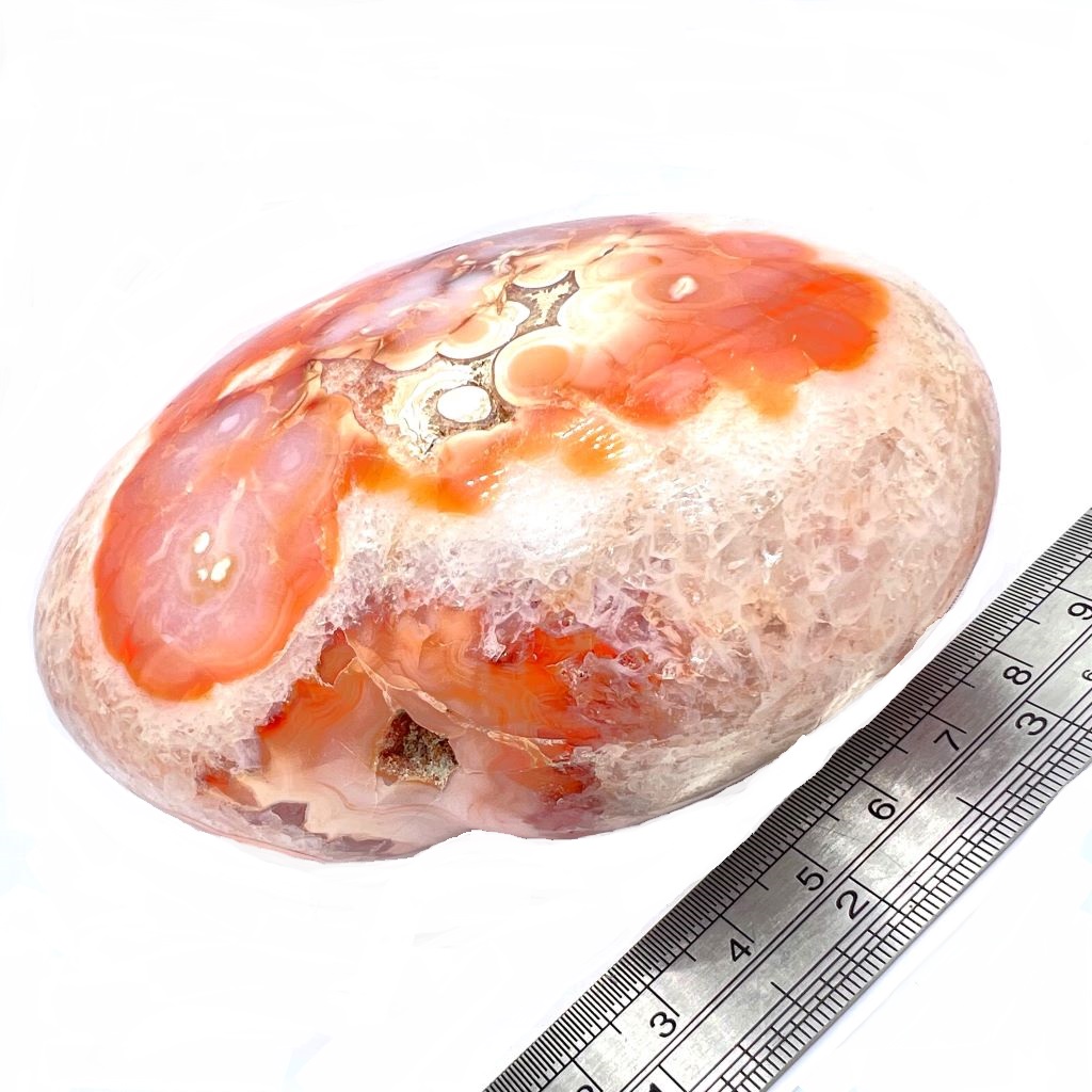 Carnelian Heart large side view opt Carnelian Heart side view