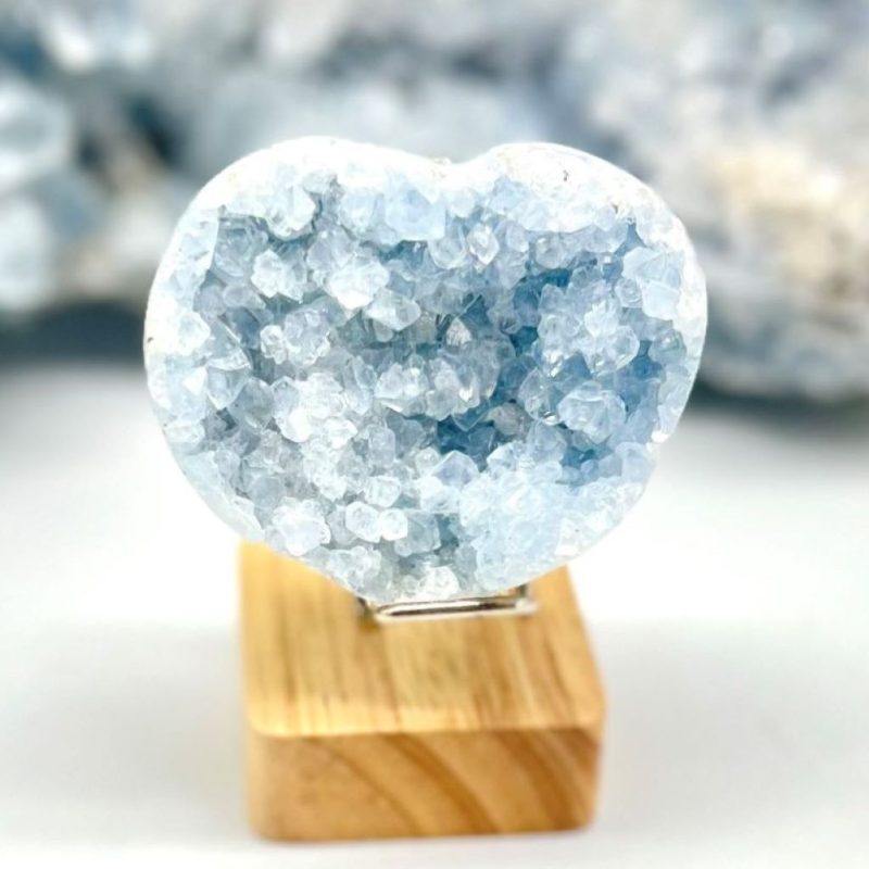 Celestite Heart