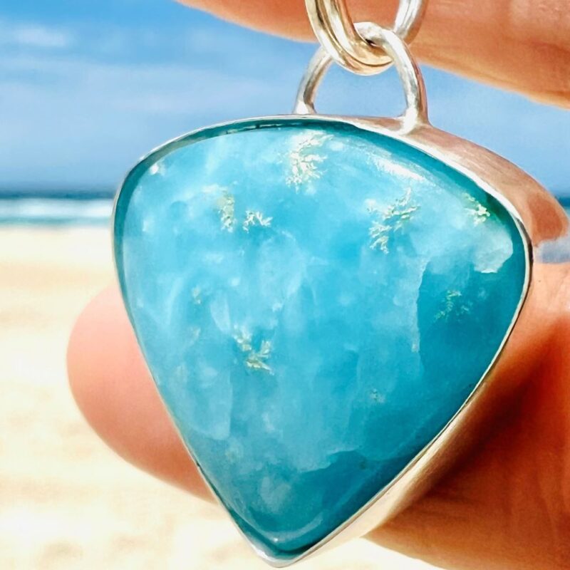 Hemimorphite Pendant