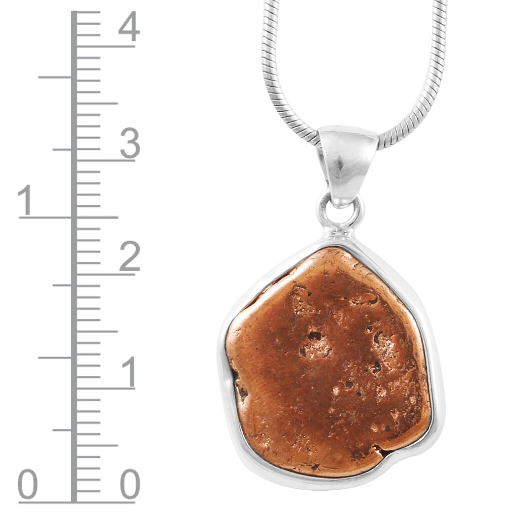 Copper Silver Pendant